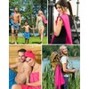 Fit-Flip Swimming towel - fast drying microfibre beach towel -