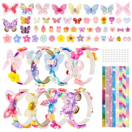 SelfTek Craft Kits for Kids, Bracelet Making Kit for Girls Christmas Stocking Fillers Girls Toys Birthday Present Creative Gifts for Girls Age 5 6 7 8 9 10 11 12