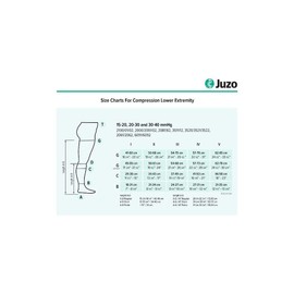 Juzo Dynamic Varin 3511 Knee-High 20-30mmhg Silicone Top Band Closed Toe Sock, Beige, 1 (I) Regular