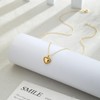 Pancert Gold Heart Necklace for Women 14K Gold Plated Dainty
