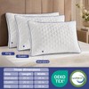 DOWNSTORIA Shredded Memory Foam Pillows Queen Size Set of 2,