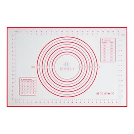 Pro-Grade Sil Pastry Mat w/Reference Marks for Baking, Food and Meal Prep, Cooking (24 * 16 Inches)