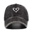 Morris Coo Women's Cap, Deep, Heart, One Point, Cute, Casual,