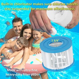 FILTREN Pool Filter Cartridge Type S1 Filter Cartrige Replacement (3 Pack)