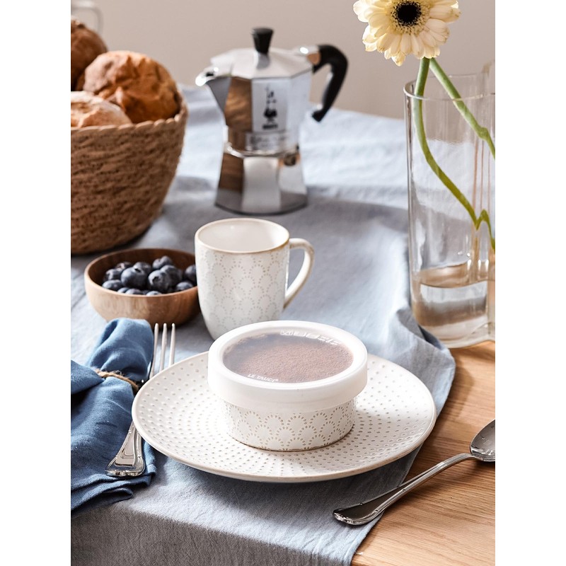 LE TAUCI Ramekins with Lids, 4 oz Ramikin Set for