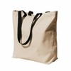 POLHIM Cotton Tote Bag 100% Cotton: Spacious with Inner Pocket