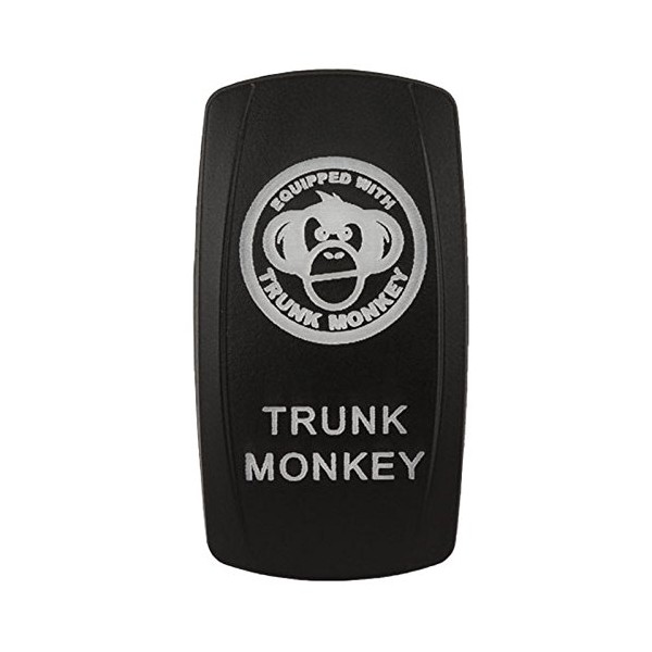 K4 Engraved Trunk Monkey Contura Switch Actuator II, III, V