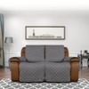 Easy-Going Oversized Loveseat Recliner Cover, Reversible Couch Cover for Double