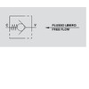 Hydraulic Check Valve, 70 L/min, 1/2" BSP, 1 Bar, VU