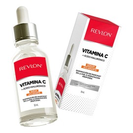 Revlon Sérum Facial Vitamina C 1 % y Ácido Hialurónico, Ilumina la Piel, 30 ml
