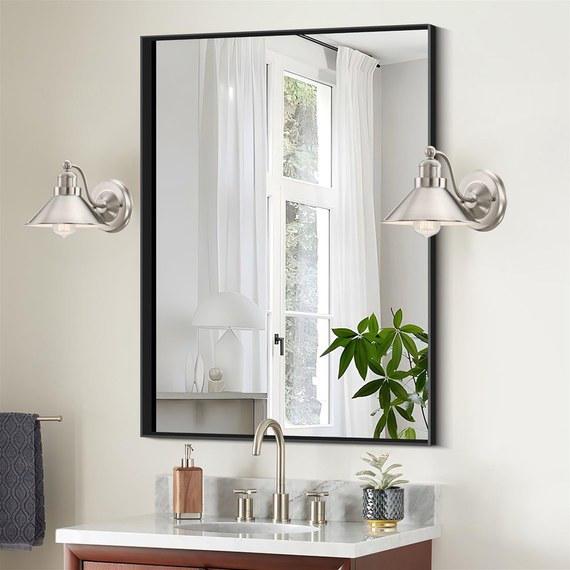 Kira Home Welton 11" Modern Farmhouse Vanity Light with Funnel