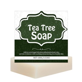 Tea Tree Soap Bar - Natural Handmade Soap for Deep Cleansing & Nourishing