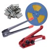 LNYEBN All-in-One Banding Strapping Kit with Poly Strapping Tensioner, 3200"