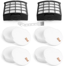 AZ1810 Filter Replacement Vacuum Cleaner, Including 2 HEPA Filters, 4 Foam Filters And 4 Felt Filters