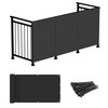 Windscreen4less 3'x12' Deck Balcony Privacy Screen Fence Apartment Balcony Mesh