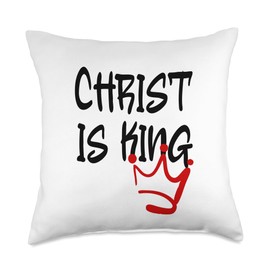 Christ is King Throw Pillow
