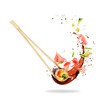 Obento Bamboo Chopsticks Blades (21 cm) 10 Pairs