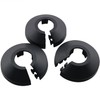ZCZQC 4PCS Snap on Pipe Caps Decorative 17mm PP Plastic