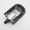 ISSHOUDOU Folding Pedal, Silver, Black