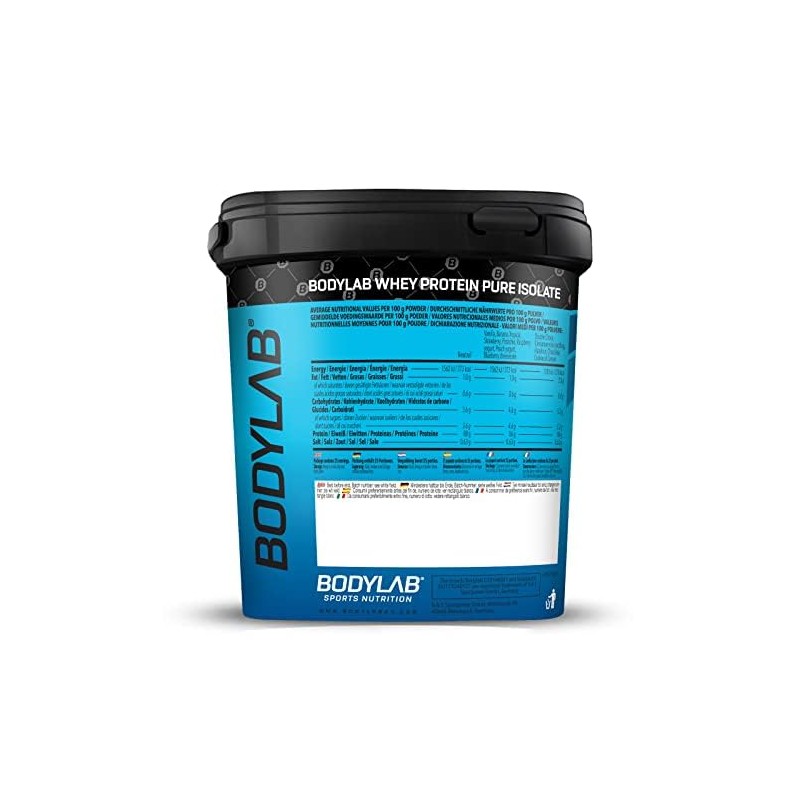 Whey Protein Isolate 900 g Vanilla Bodylab24, Protein Powder from