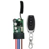 Meskliu 3 Way Mini Remote Control Switch,AC 110V/120V/220V/240V/10A Relay ON/Off