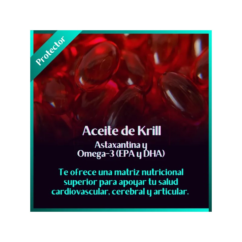 Aceite De Krill Antártico | Omega 3 Y Astaxantina |