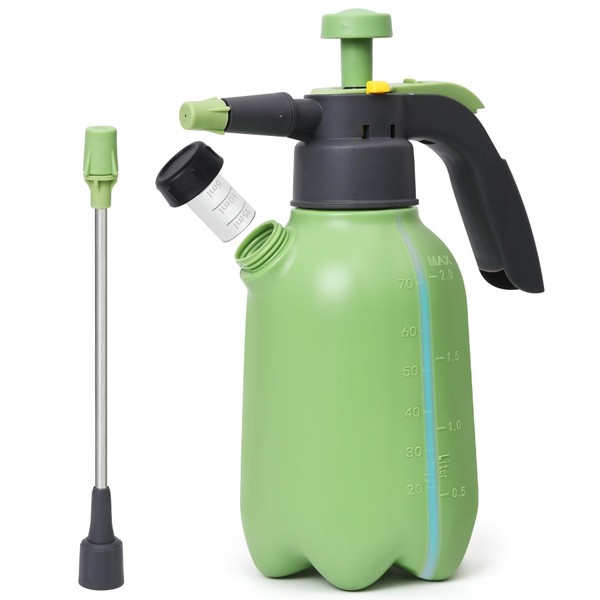 Hand Pump Sprayer 1/2 Gallon, Garden Pump Spray Bottle for