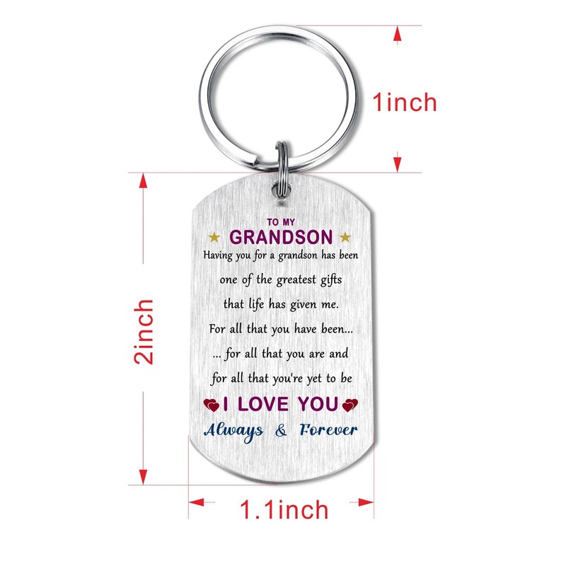 To My Grandson Gifts from Grandma Grandpa - Grandson Birthday