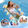 Elidepe Pool Inflatables, 2 Pack Inflatable Pool Toys, 3 in
