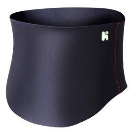 Healthpoint 1009Z Belly Wrap for Running, Black (BK) L-LL
