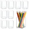 Yimy 9 Pack Acrylic Pen Holder, Pencil Organizer for Desk,