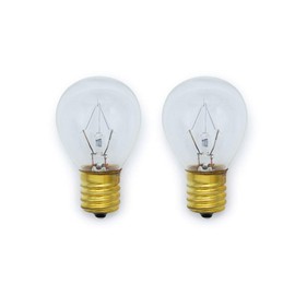 Lumenivo Lava Lamp Light Bulb 130V 25W - Replaces 120V S11 for 14.5" Lava, Bubble & Glitter Lamps - E17 Intermediate Base Appliance Bulb - 2 Pack