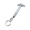 PRECISE CANADA Metal Claw Hammer Mini Model Tools Key Chain