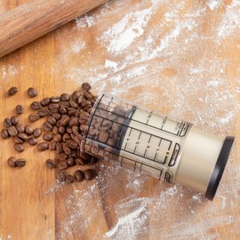 KitchenArt 55250 Pro 1 Cup Adjust-A-Cup, Satin