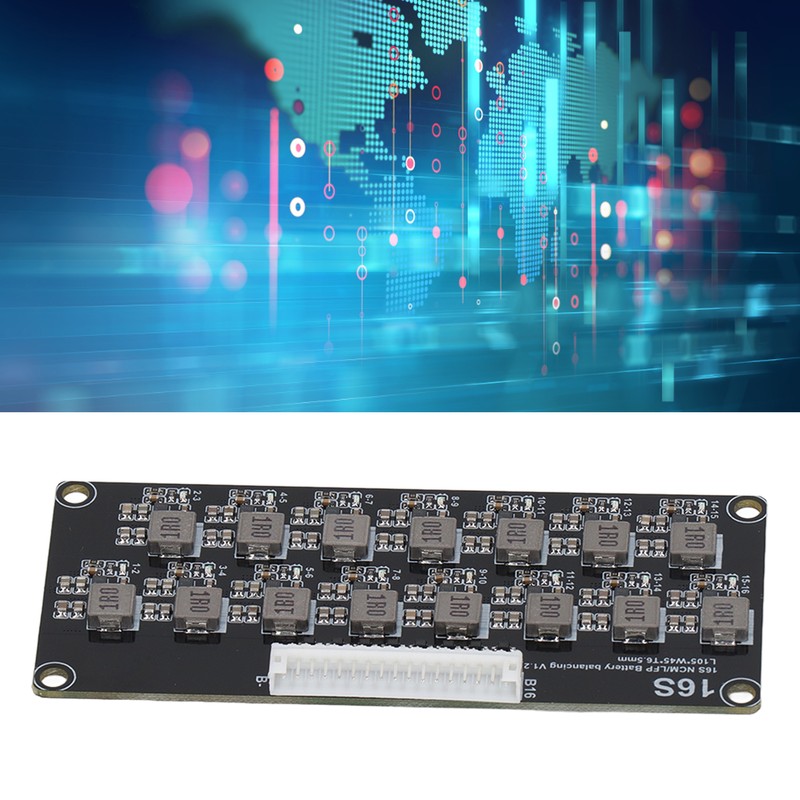 16S Active Battery Equalizer with Wiring Cable Inductive Battery Pack