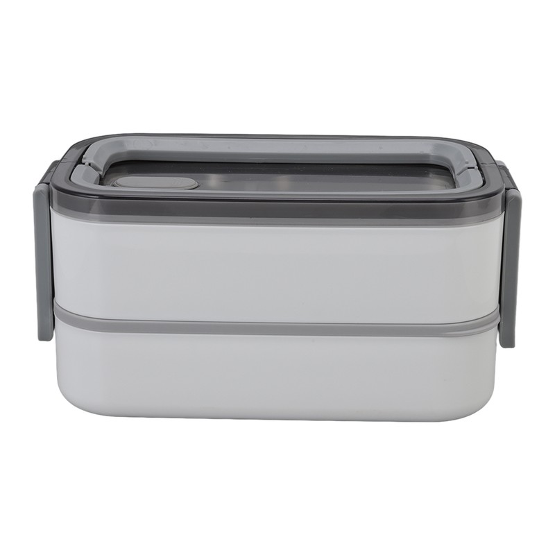 Bento Box 304 Stainless Steel Microwaveable with Chopsticks and Spoon