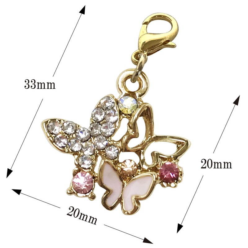 Mask Charm Accessory, Butterfly Charm, Stylish, Stylish Girl, Mask Accessory,