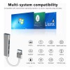 Adaptador Para Laptop Hub Usb A Usb 3.0 4 En