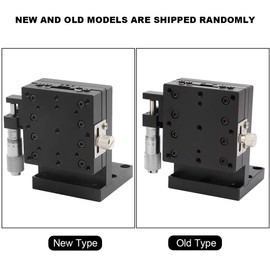 Manual Sliding Table with Linear Motion Parts XY Axis Rotary Positioning Table Z Axis Micrometer 80 x 80mm Cross Roller Bearing Vertical Linear Table SEMZL60-AS
