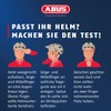 ABUS Regenkappe Toplight für Helme mit hohem Rücklicht – Regenschutz