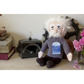 The Unemployed Philosophers Guild Albert Einstein Dolll - 12" Soft Stuffed Plush Little Thinker