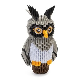 Alexander Origami 3D Owl Set - 565 Pieces - Construction Model - Playful Hand Activity for Children and Adults