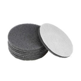 sourcing map 5 Inch 800 Grit Drill Power Brush Tile Scrubber Scouring Pads Cleaning Tool 5pcs