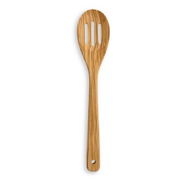 Fantes Italian Olivewood Slotted Cooking Spoon, 12-Inch, The Italian Market Original since 1906