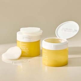 Green tangerine pad, vitamin C pad, whitening, blemishes, dirt, youth, pore tightening, soothing, 70 sheets / 청귤패드 비타민C패드 미백 잡티 닦토 청소년 모공수축 진정 70매