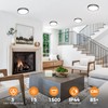 slochi 7.5 Inch Flush Mount Ceiling Light Fixtures, 3000k/4500k/6000K 3
