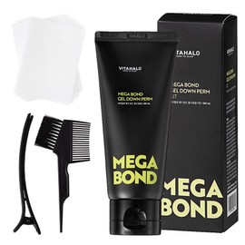 Vitahalo Mega Bond Gel Down Perm Kit 100ml, 1 set / 비타할로 메가 본드 젤 다운펌 키트 100ml, 1세트