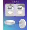 Annaror Smart LED Ceiling Light WiFi, 11in RGB Flush Mount