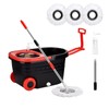 Spin Mop and Bucket with Wringer Set, 360° Spinning Mop