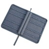 Fountain Pen Case Gray 48 Pens Large Capacity Fountain Pen